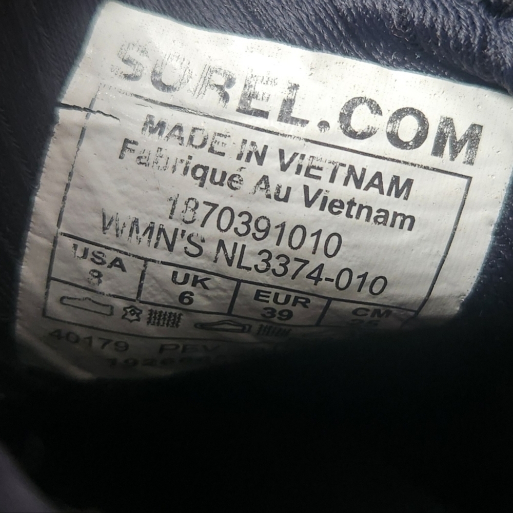 Sorel kinetic sneakers woman size 8 - Picture 5 of 10